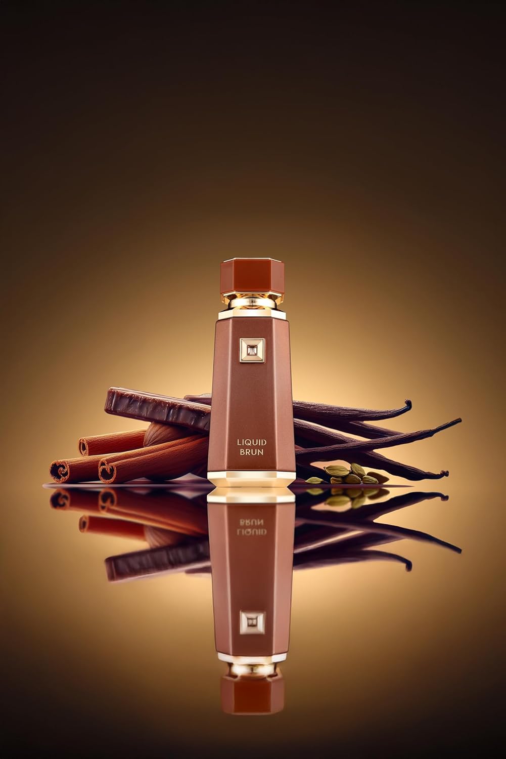 Liquid Brun French Avenue Unisex Eau de Parfum 3.4oz - 2024 Gourmand Amber Scent, Ambroxan & Bourbon Vanilla Blend, WhatsApp Scent Lab Access